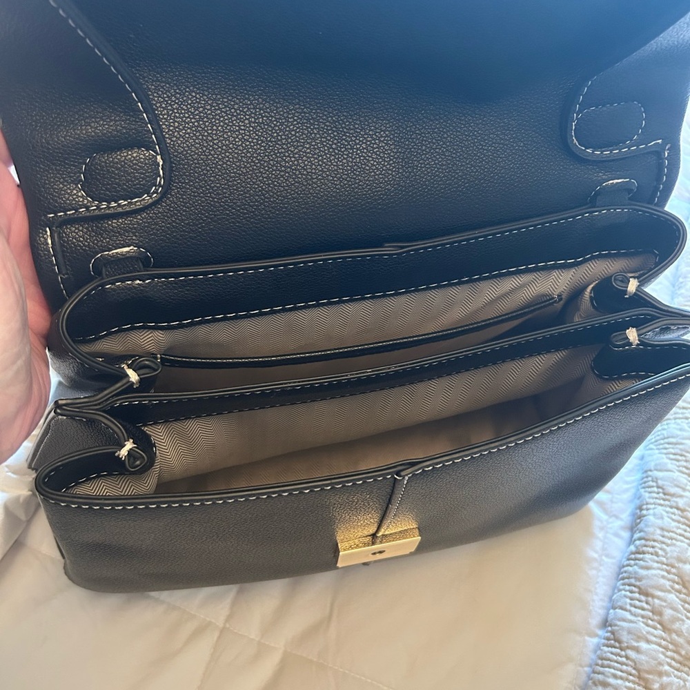 Source Unknown Elegant Black Satchel - image 6